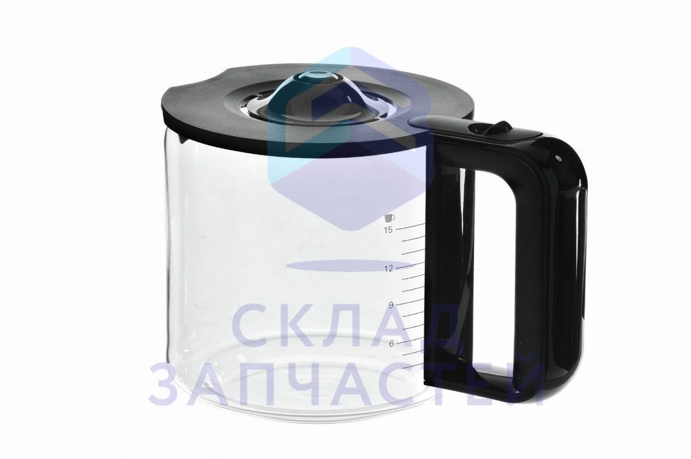 00702187 Bosch оригинал, стеклянная колба для кофеварок tka8633