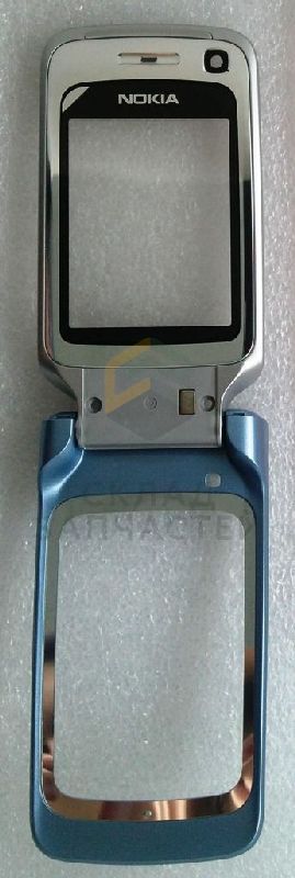 Флип (B-C) с защ. стеклом внутреннего дисплея динамиком и магнитом (Blue), оригинал Nokia 0251167