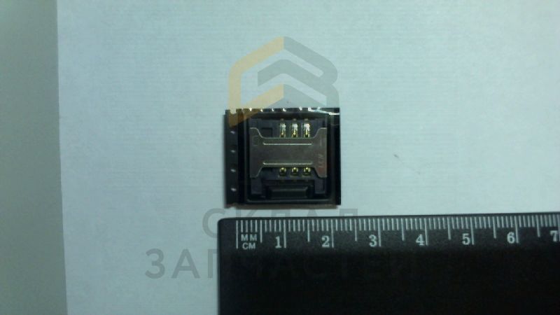 Разъем для SIM-карты, оригинал Alcatel Y0112ARD0010