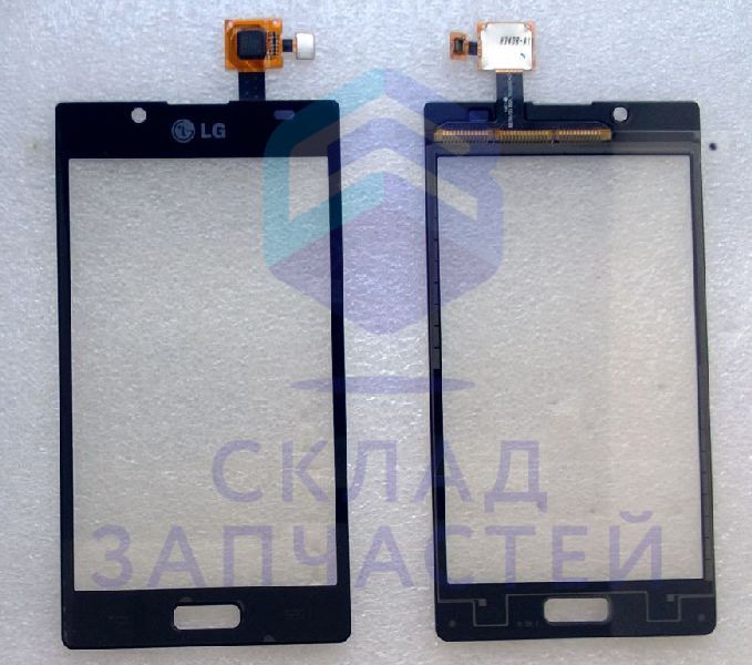 Сенсорное стекло (тачскрин) (Black), оригинал LG EBD61325701