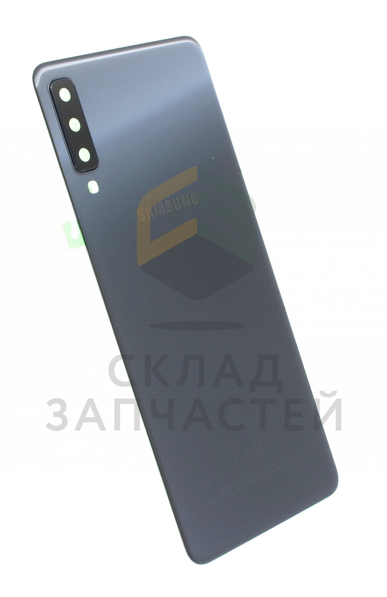 Крышка АКБ (цвет - Black) для Samsung SM-A750F/DS Galaxy A7