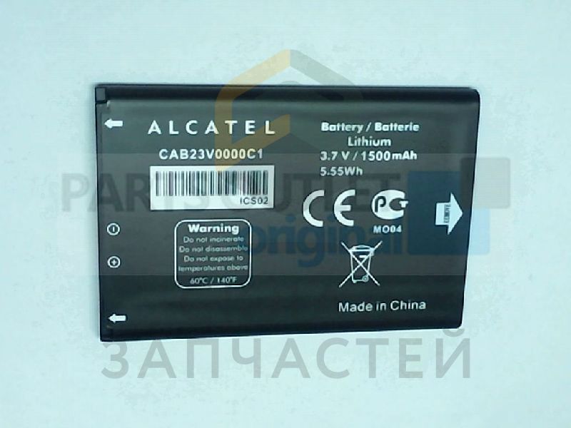 Аккумулятор 1500 mAh для Alcatel one touch Y580E