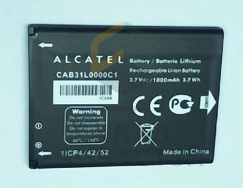 Аккумулятор, оригинал Alcatel CAB31L0000C1