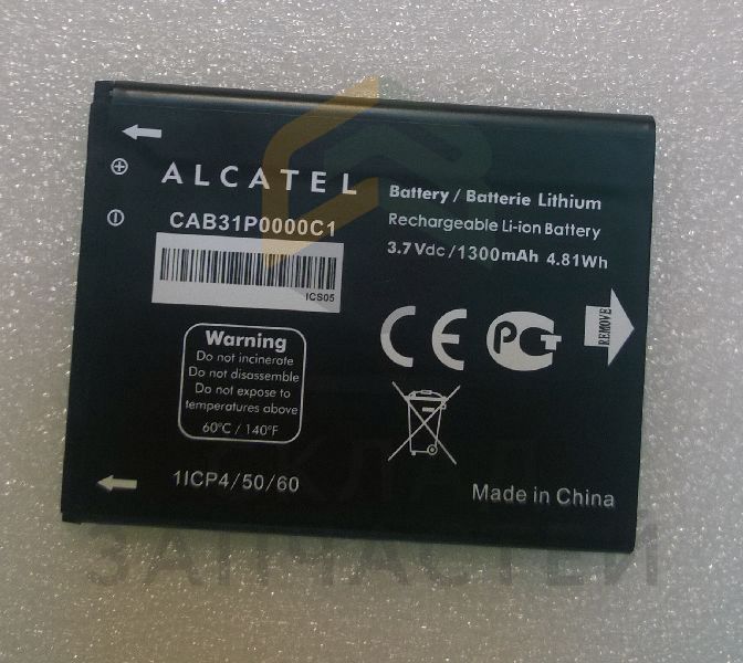 Аккумулятор для Alcatel one touch 918