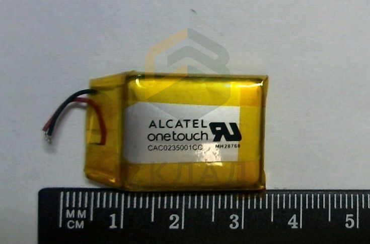 Аккумулятор, оригинал Alcatel CAC0235002CC