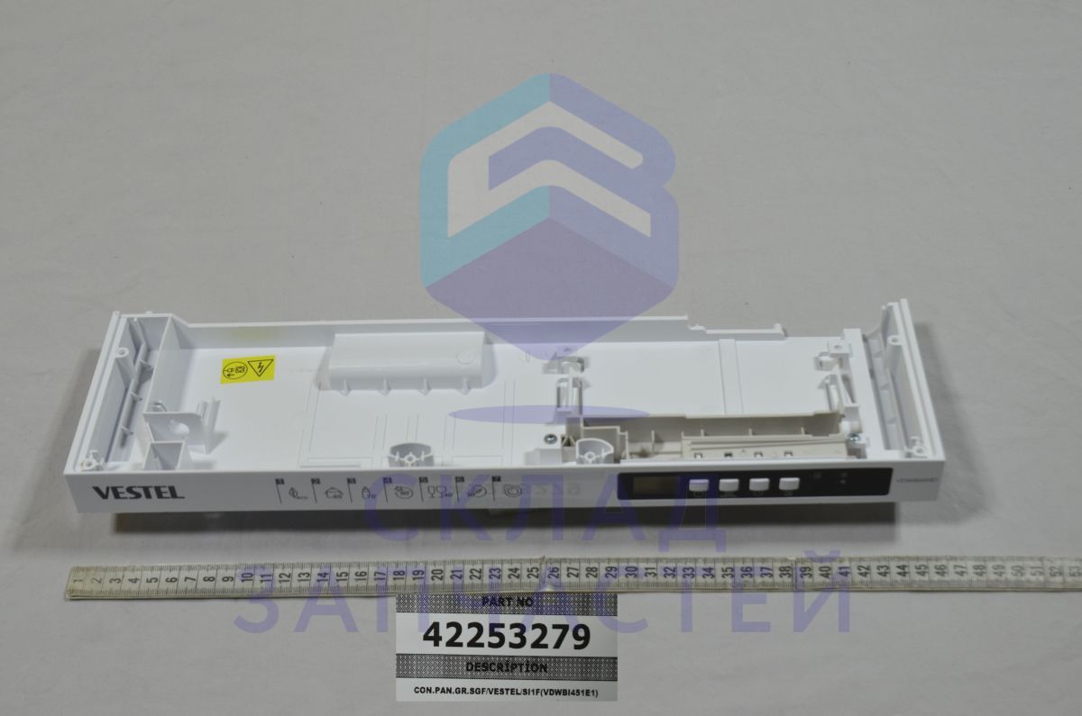 Изображение товара Оригинальная панель управления Vestel 42253279 для техники Vestel