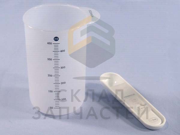 Мерный стакан 450ml для хлебопечки + ложка для Kenwood bm260