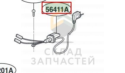 Сетевой шнур для LG MJ3965BIS.CB1QRUA
