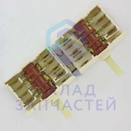 Спаренный переключатель мощности конфорок для электроплиты для Gorenje K6N2BX (KVK41K-1V)