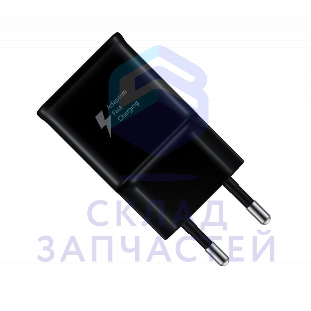 GH44-03023A Samsung оригинал, сетевое зарядное устройство ep-ta200ebe 15w fast charging цвет черный