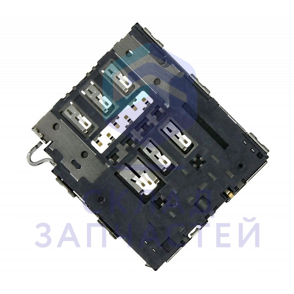 Разъем SIM для Samsung SM-J415F/DS Galaxy J4+