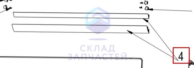 Изображение товара 0010874884 Haier оригинал, лезвие