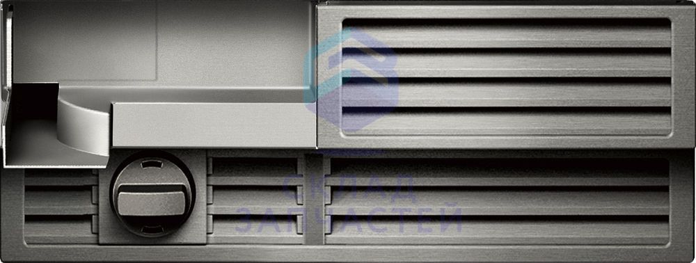 Вентиляционная решетка из нержавеющей стали, лево-шарнирная, для моделей с льдогенератором 18, оригинал Bosch 00674154