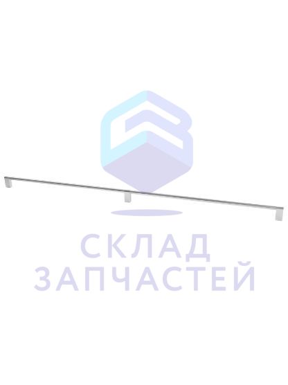 Изображение товара 00688159 Bosch оригинал, ручка двери нержавеющая сталь, удлиненная, с тремя креплениями