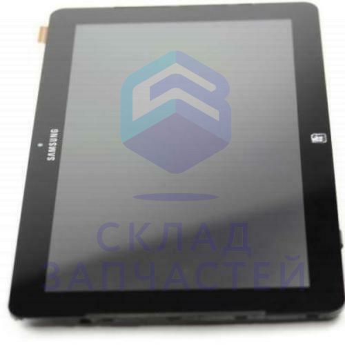 Дисплей (lcd) (116HD40N) в сборе с сенсорным стеклом (тачскрином) (Black) для Samsung XE700T1C-K03RU