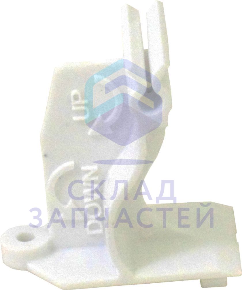 Держатель - высота регулируемой ножки с механизмом червячной шестерни, пластиковый, белый для Bosch RB472701/11