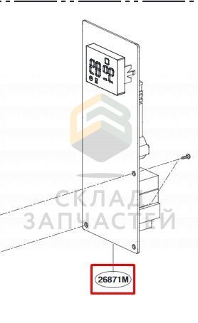 EBR81132264 LG оригинал, электронный модуль управления