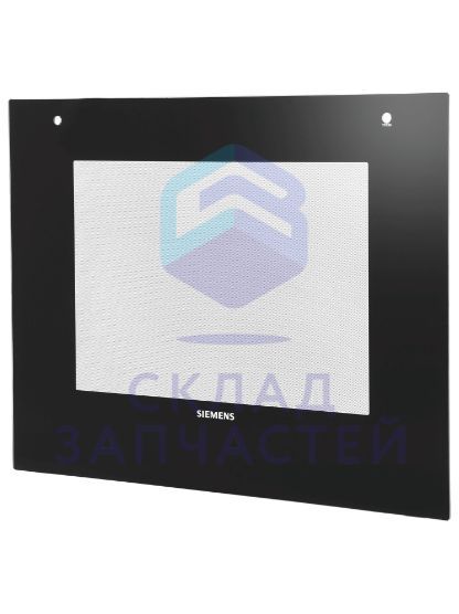 Фронтальное стекло, нержавеющая сталь для Siemens HB32GB555/70
