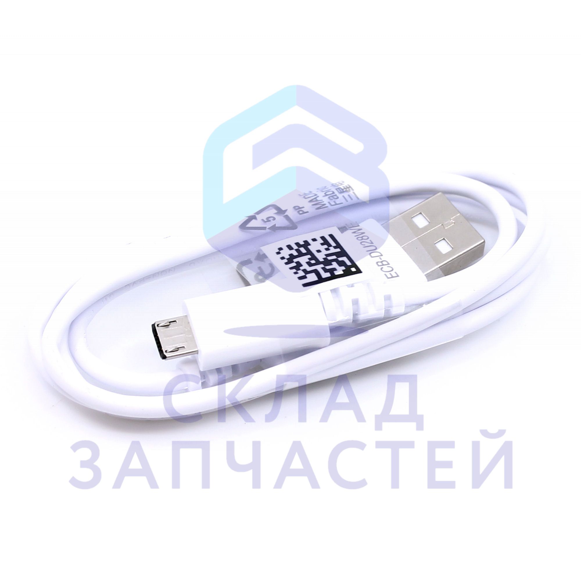 Data кабель USB 0.8m (White) для Samsung SM-T350