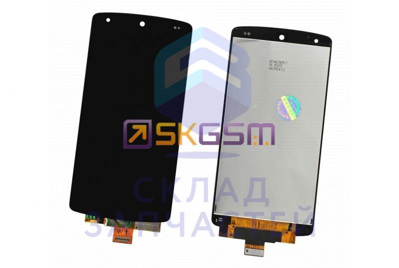 Дисплей в сборе с сенсорной панелью (цвет - Black), аналог для LG D821 Nexus 5