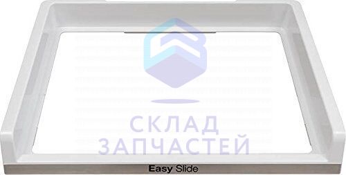 Полка холодильника средняя easy slide выдвижная для Samsung RB33J3320SS/WT