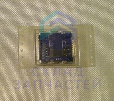 Разъем SIM-карты + карты памяти для Micromax X2411 Basic