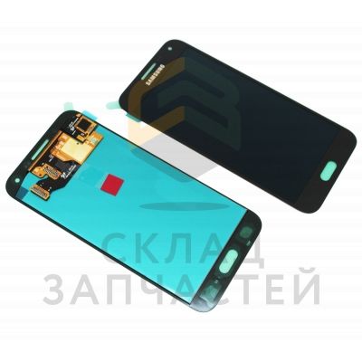 Дисплей (lcd) в сборе с сенсорным стеклом (тачскрином) (Black) для Samsung SM-E500H