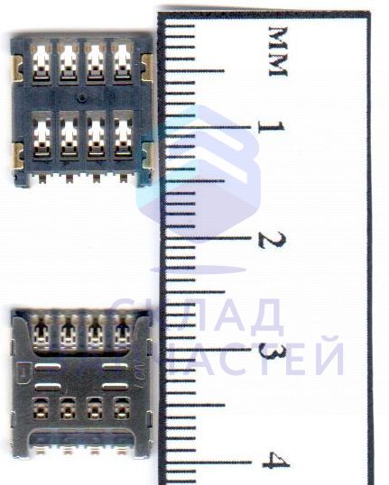 Разъём SIM карты для Alcatel One Touch 4049D PIXI 4