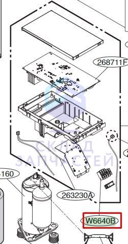 Изображение товара 5400792621 LG оригинал, разъем терминального блока