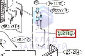 Изображение товара Трубный узел, оригинал LG 5401255210