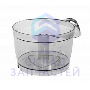 Чаша измельчителя 1500ml для кухонных комбайнов для Zelmer ZFP0800GUA(00)