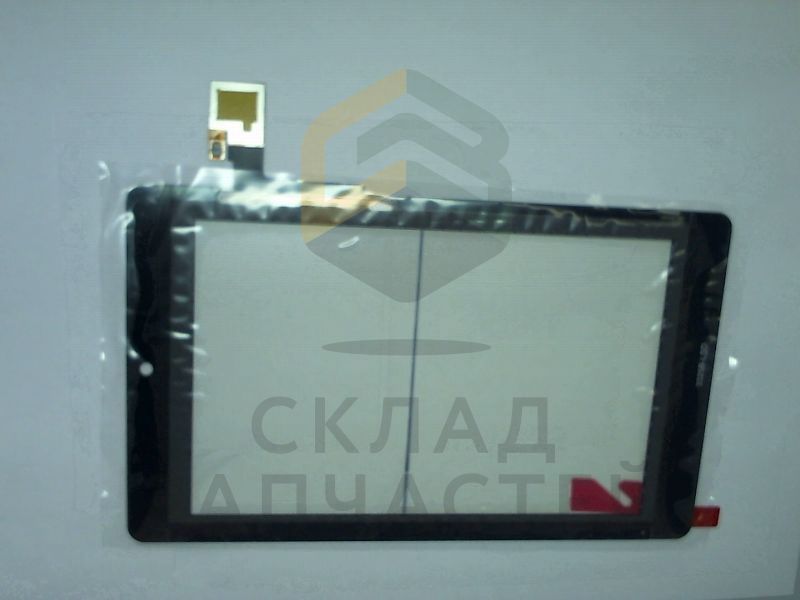 Сенсорное стекло (тачскрин) (Black) для Alcatel E710 ONE TOUCH TAB 7HD