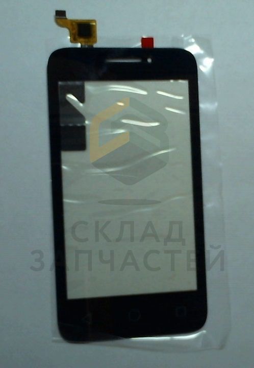 Сенсорное стекло (тачскрин) (Black) парт номер AUE2870A13C3, оригинал Alcatel AUE2870A13C3