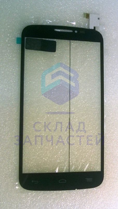 Сенсорное стекло (тачскрин) (Black) парт номер AUE33A0A1BC1 для Alcatel 7041D