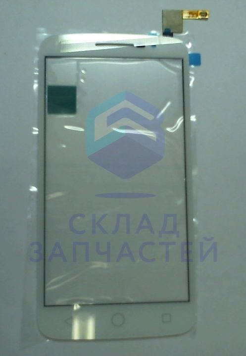 Сенсорное стекло (тачскрин) (White) для Alcatel 7043Y