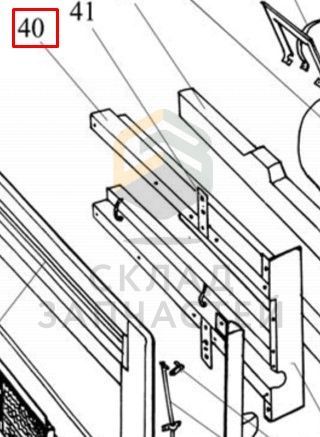 001A0100967 Haier оригинал, поддон для пресса