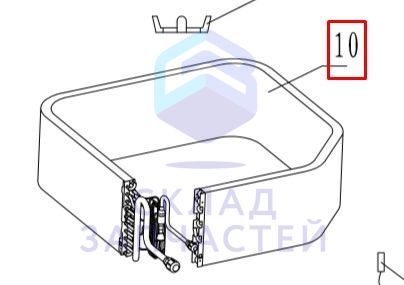 Изображение товара 0150714006 Haier оригинал, испаритель