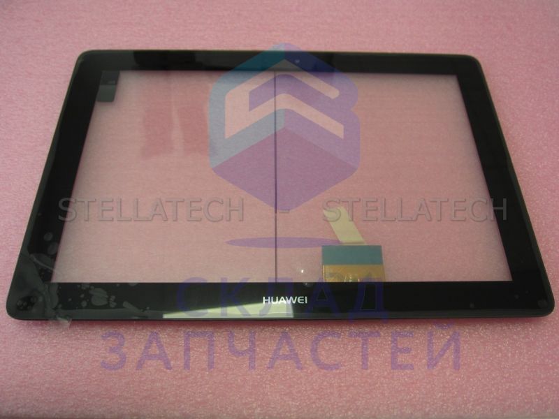 Передняя панель в сборе с сенсорным стеклом (тачскрином) для Huawei MediaPad 10 Link (D2S10-231u)