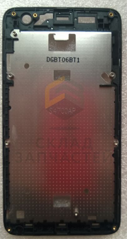 Передняя панель чёрная для Micromax A106 C Unite2