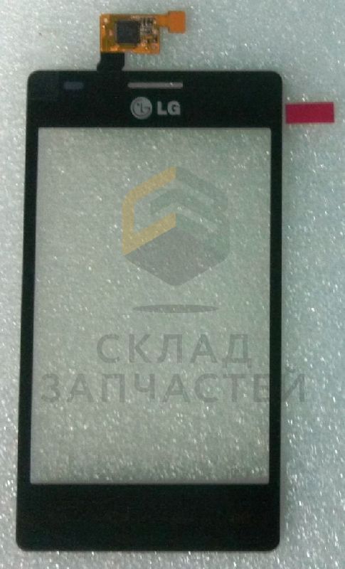Сенсорное стекло (тачскрин) (Black) для LG LGE615.ACISBK