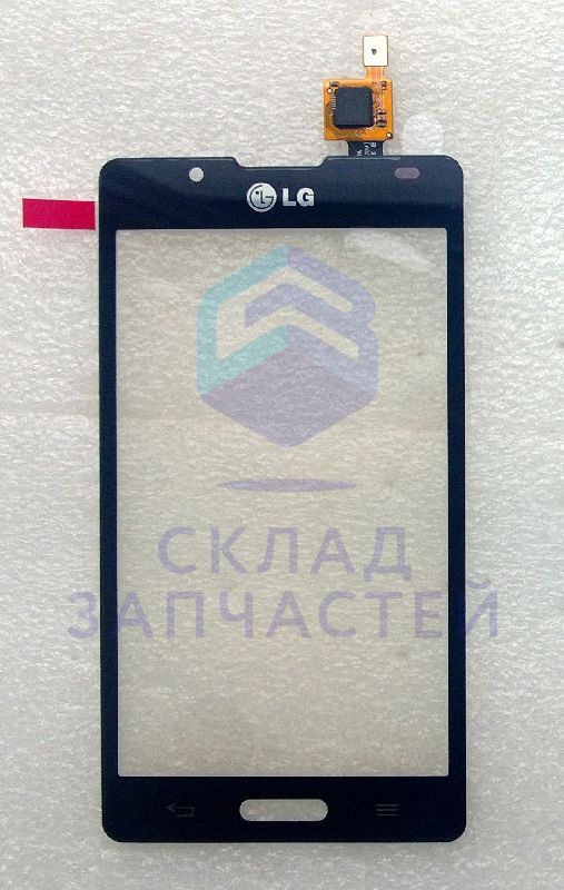 Сенсорное стекло (тачскрин) (Black) для LG LGP713.ACISBK