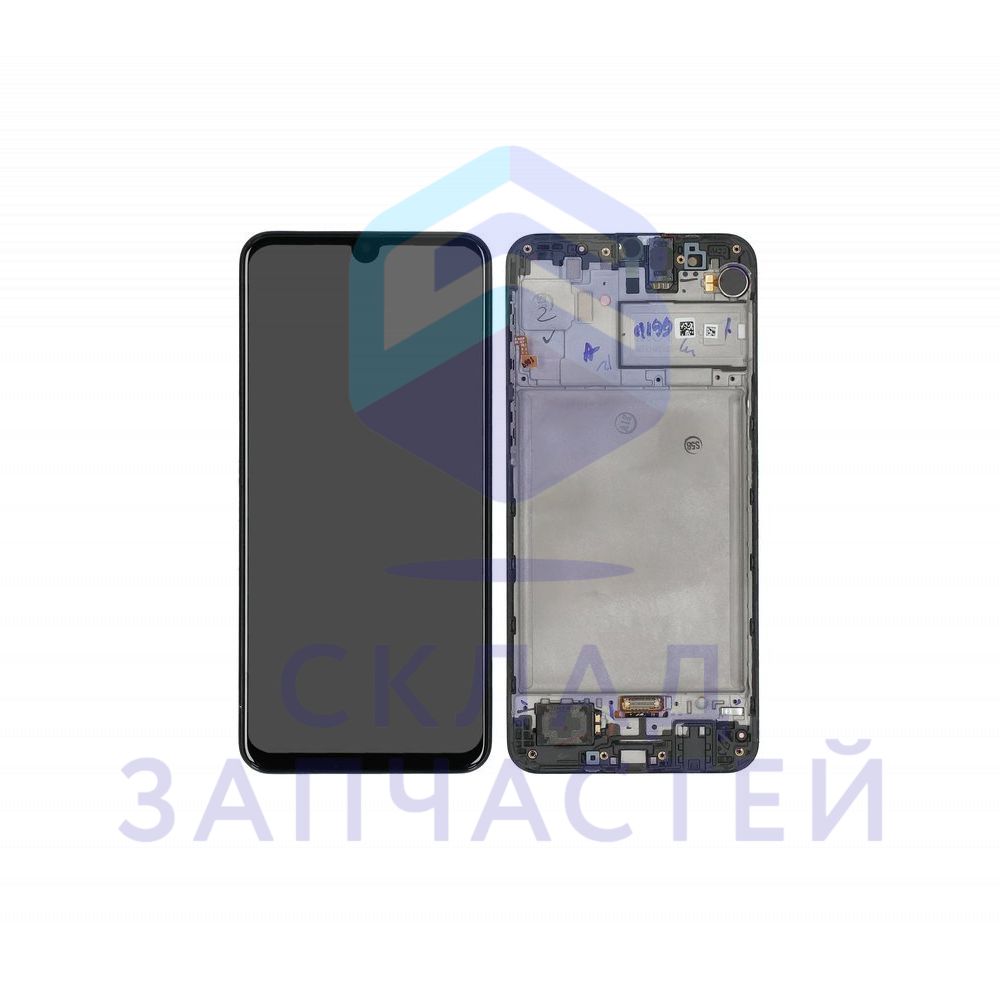 GH82-22405A Samsung оригинал, дисплей в сборе (цвет: black)