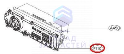Электронный модуль системы управления стиральной машиной для LG F2J5NNR3W.ABWPCIS