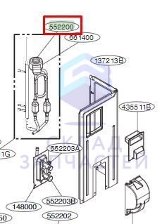 Изображение товара Клапан, оригинал LG 5401430201