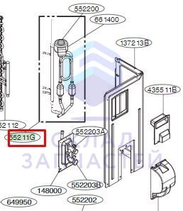 Изображение товара Трубка в сборе, оригинал LG 5401430301