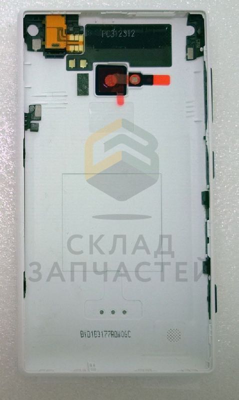 Панель задняя в сборе (White), оригинал Nokia 02504N8