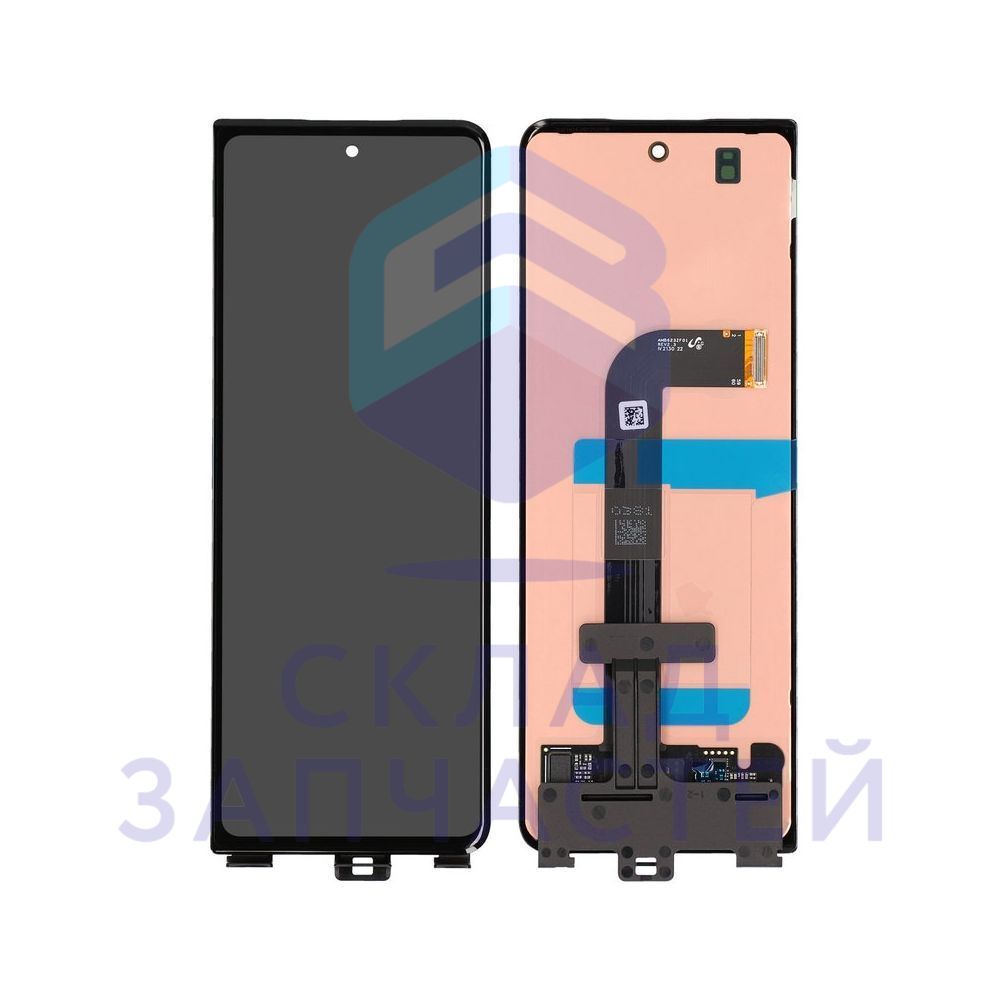 Дисплей фронтальный (Black) для Samsung SM-F926B/DS GALAXY Z FOLD3 5G