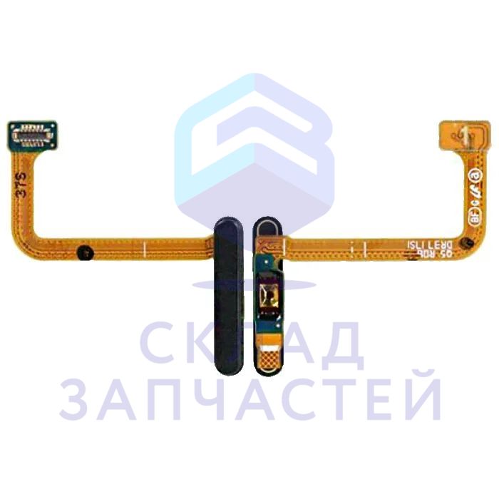 Изображение товара Оригинальный сканер отпечатка пальца Samsung GH96-16105A на шлейфе Black
