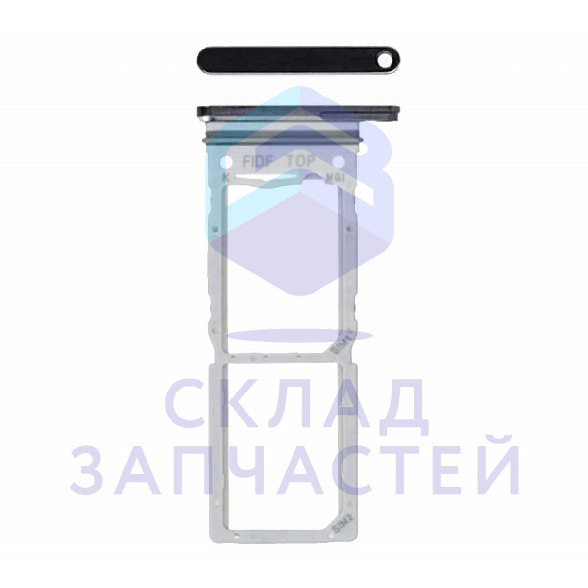 GH98-48409A Samsung оригинал, sim лоток, цвет black