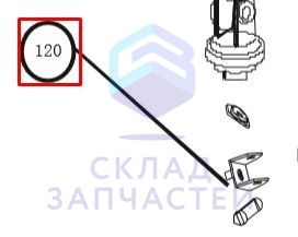 Кронштейн демпфера вибрации для Haier HW-F1286I (CE0HS0E0200)